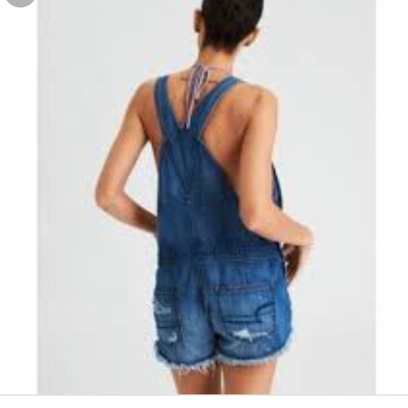 overall shorts american eagle